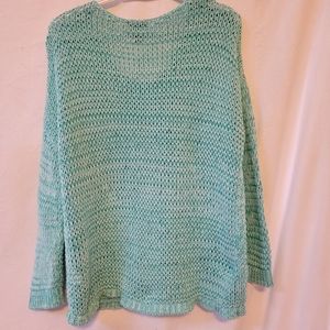 Green Knitted Women's Gap Sweater size Lg